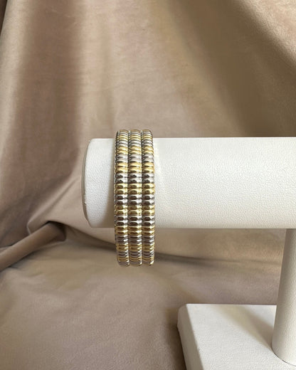 Pulsera Chunky Bicolor