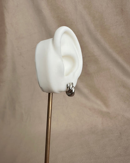 Arracada Plata Chunky T