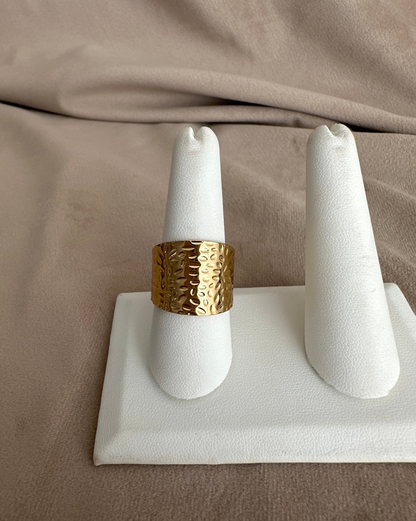 Anillo Chunky Grabado