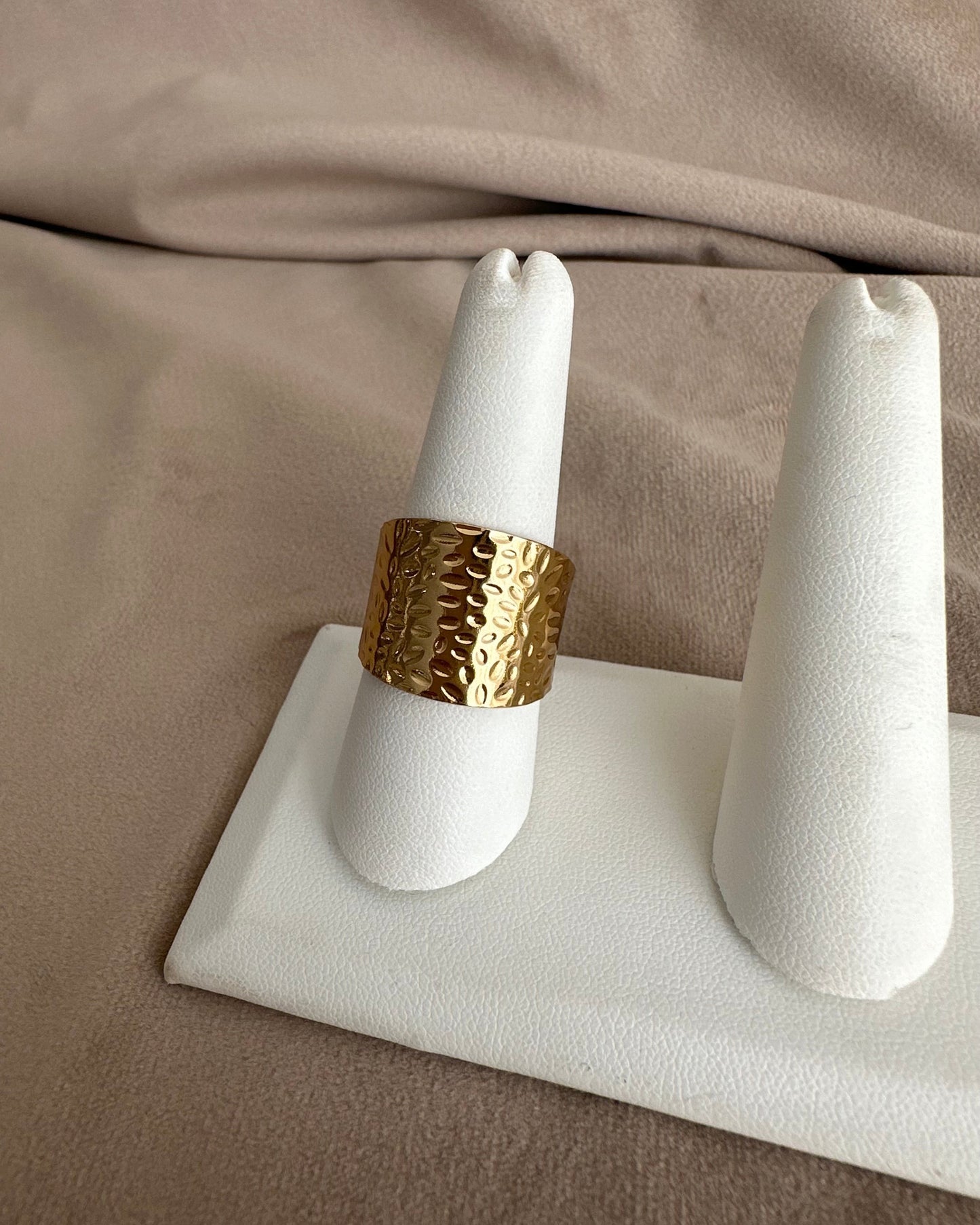 Anillo Chunky Grabado