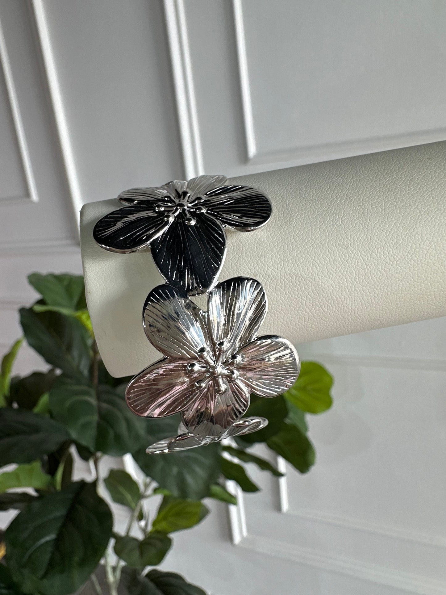 Pulsera Flor Chunky