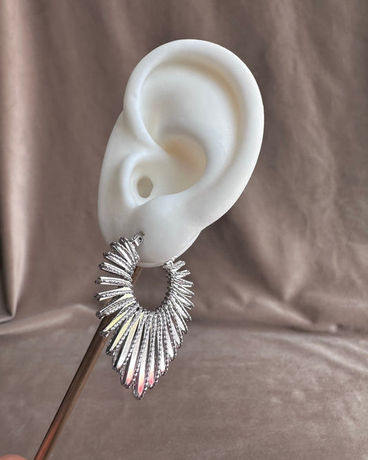 Arracada Espiga Plata