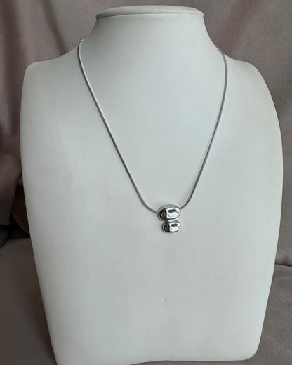 Collar Plata Grabado