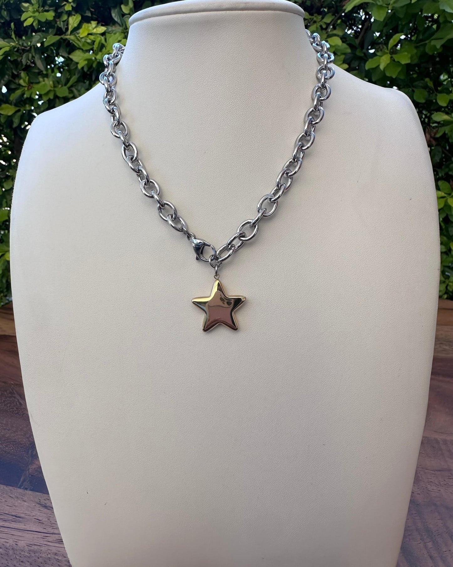 Collar Estrella Bicolor