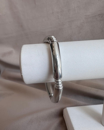 Pulsera Acrilico Plata Ch