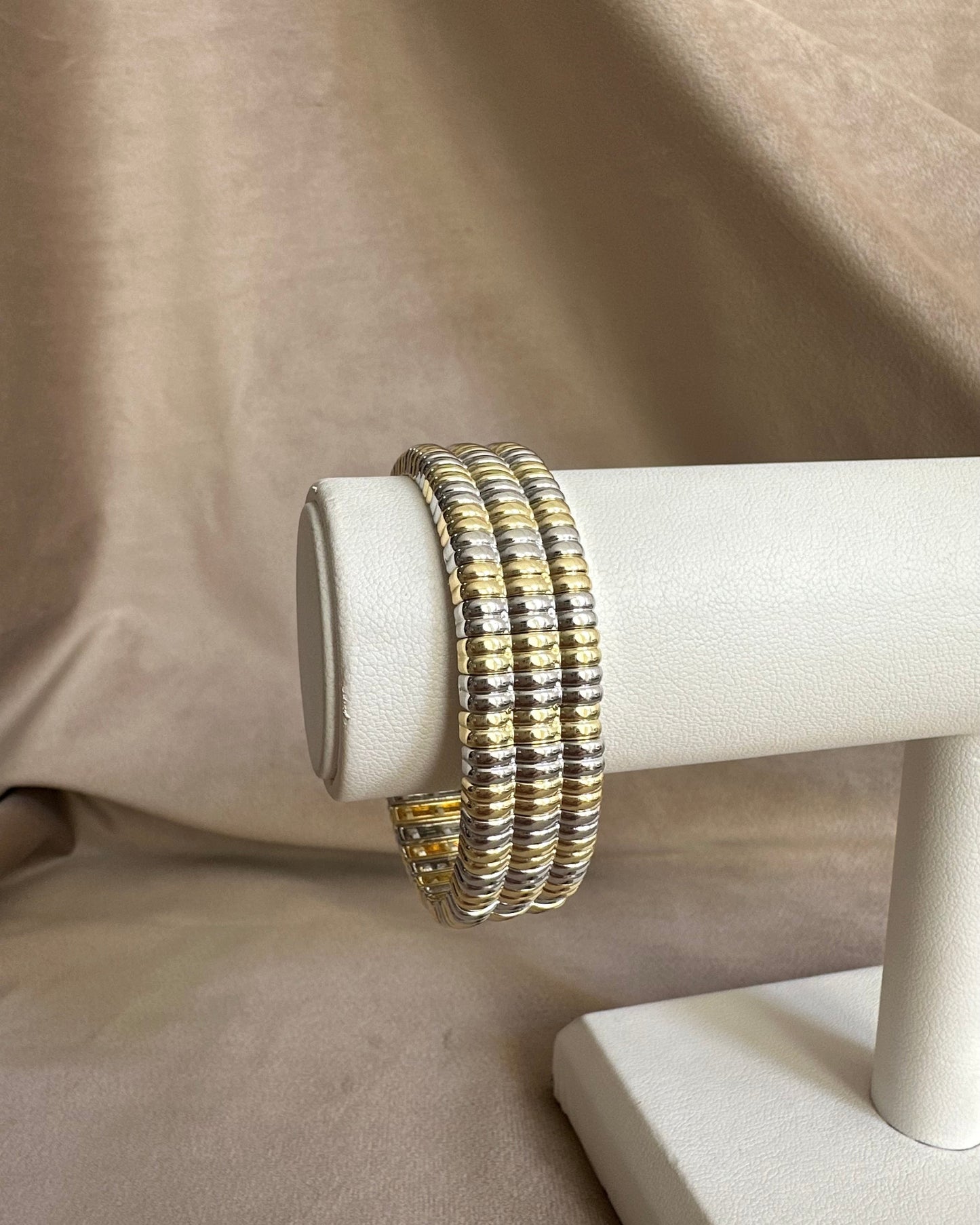 Pulsera Chunky Bicolor