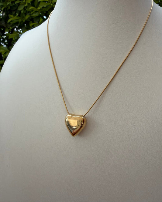 Collar Corazón Inflado