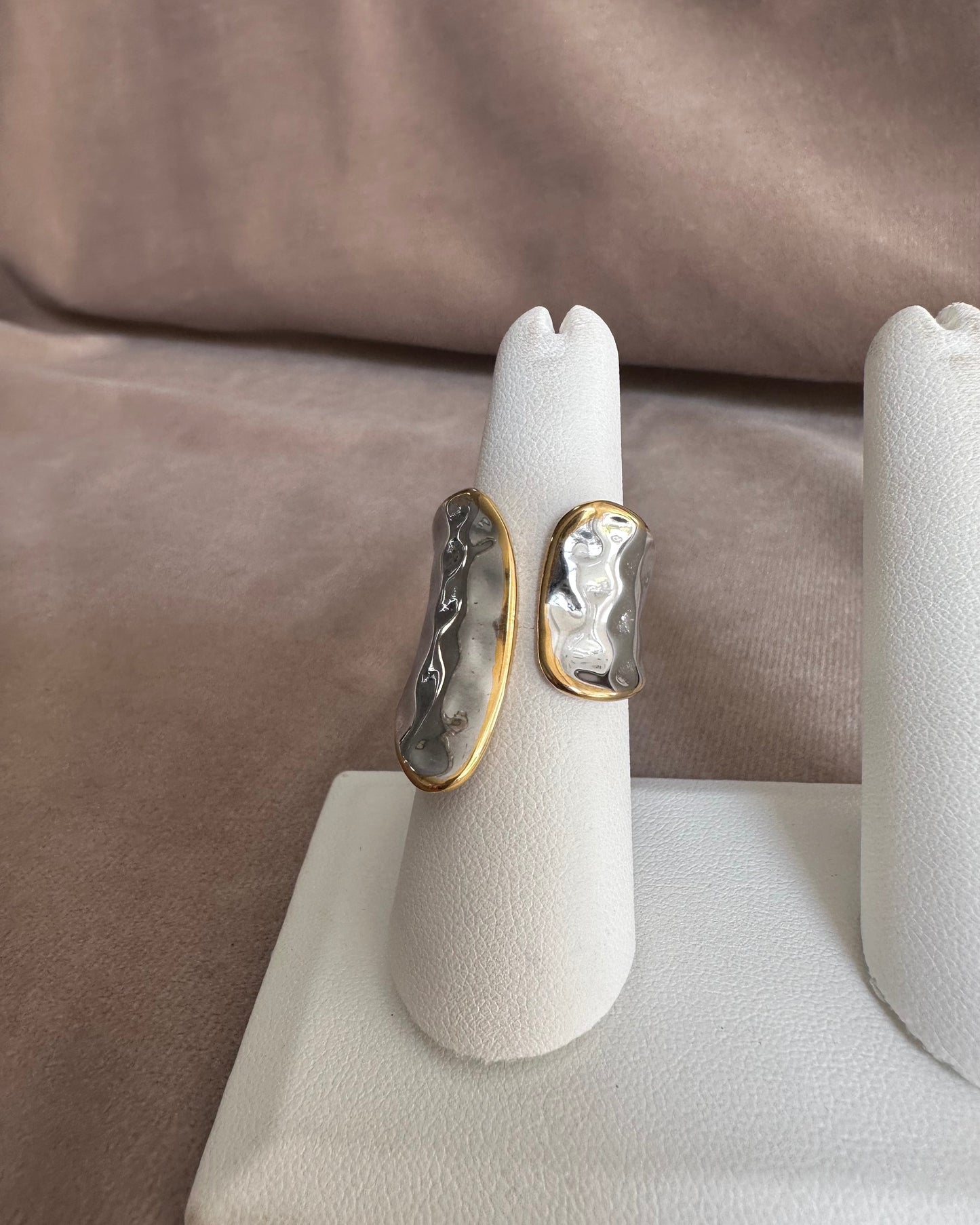 Anillo Chunky Bicolor