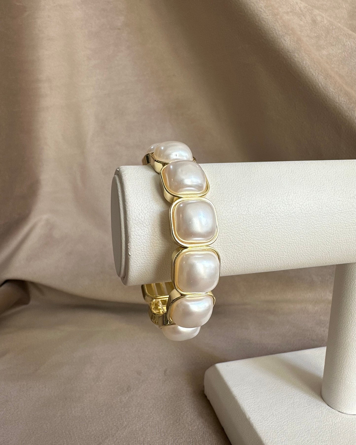 Pulsera Perla Cuadro