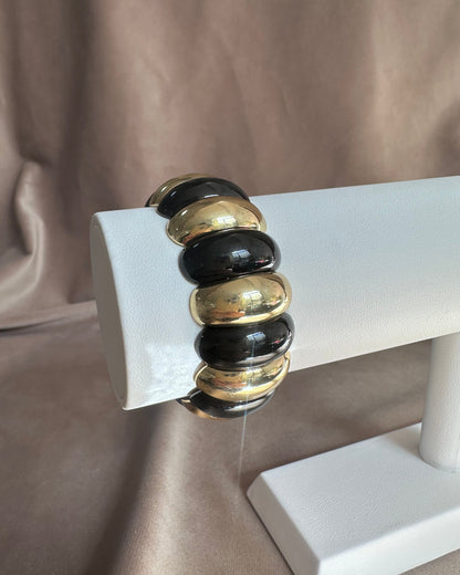 Pulsera Chunky Negra