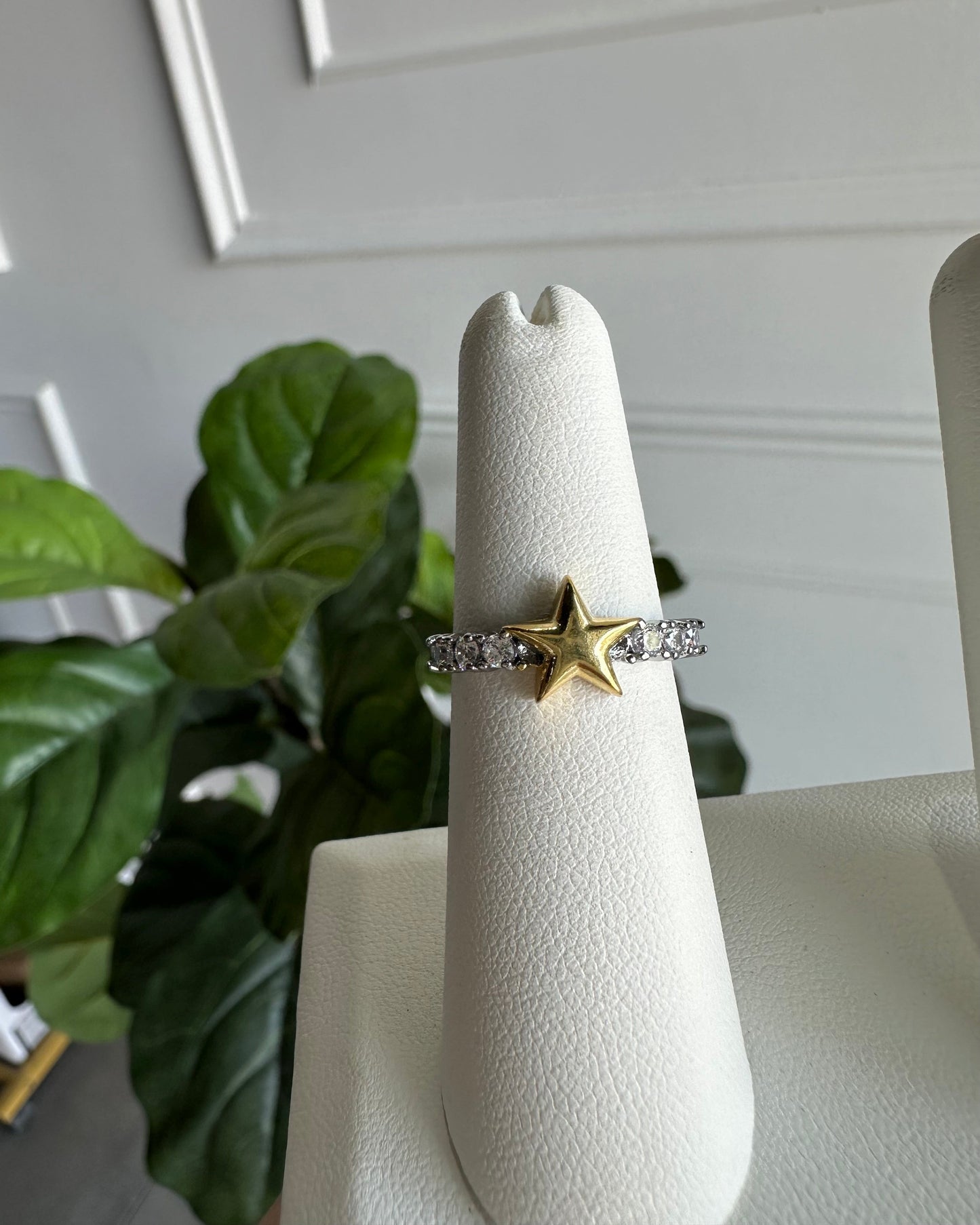 Anillo Estrella Brillo