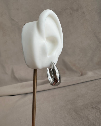 Arracada Chunky Maxi Plata