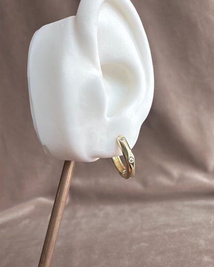 Arracada Brillo Punto