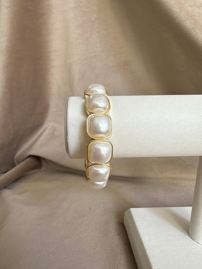 Pulsera Perla Cuadro