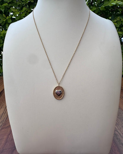 Collar Oval Corazón