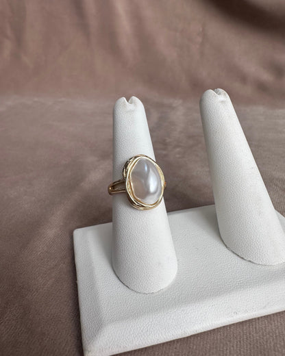 Anillo Laminado Perla