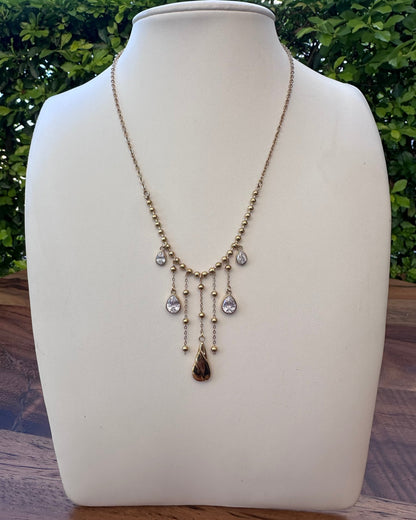 Collar Cascada Brillo