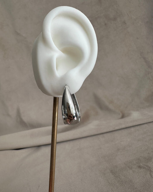 Arracada Chunky Maxi Plata