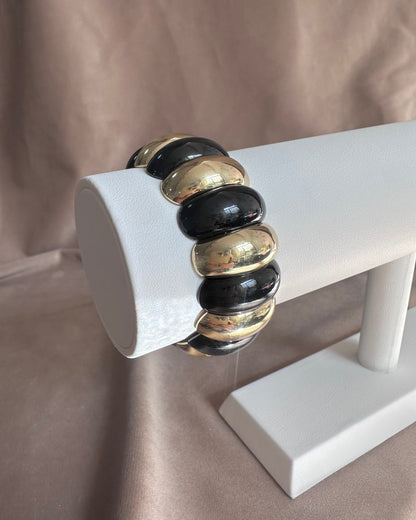 Pulsera Chunky Negra