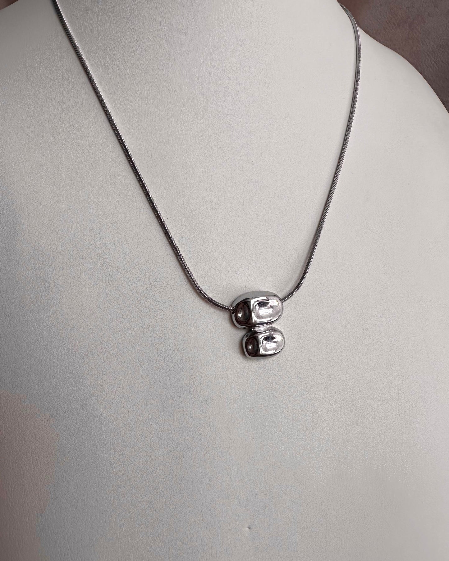 Collar Plata Grabado