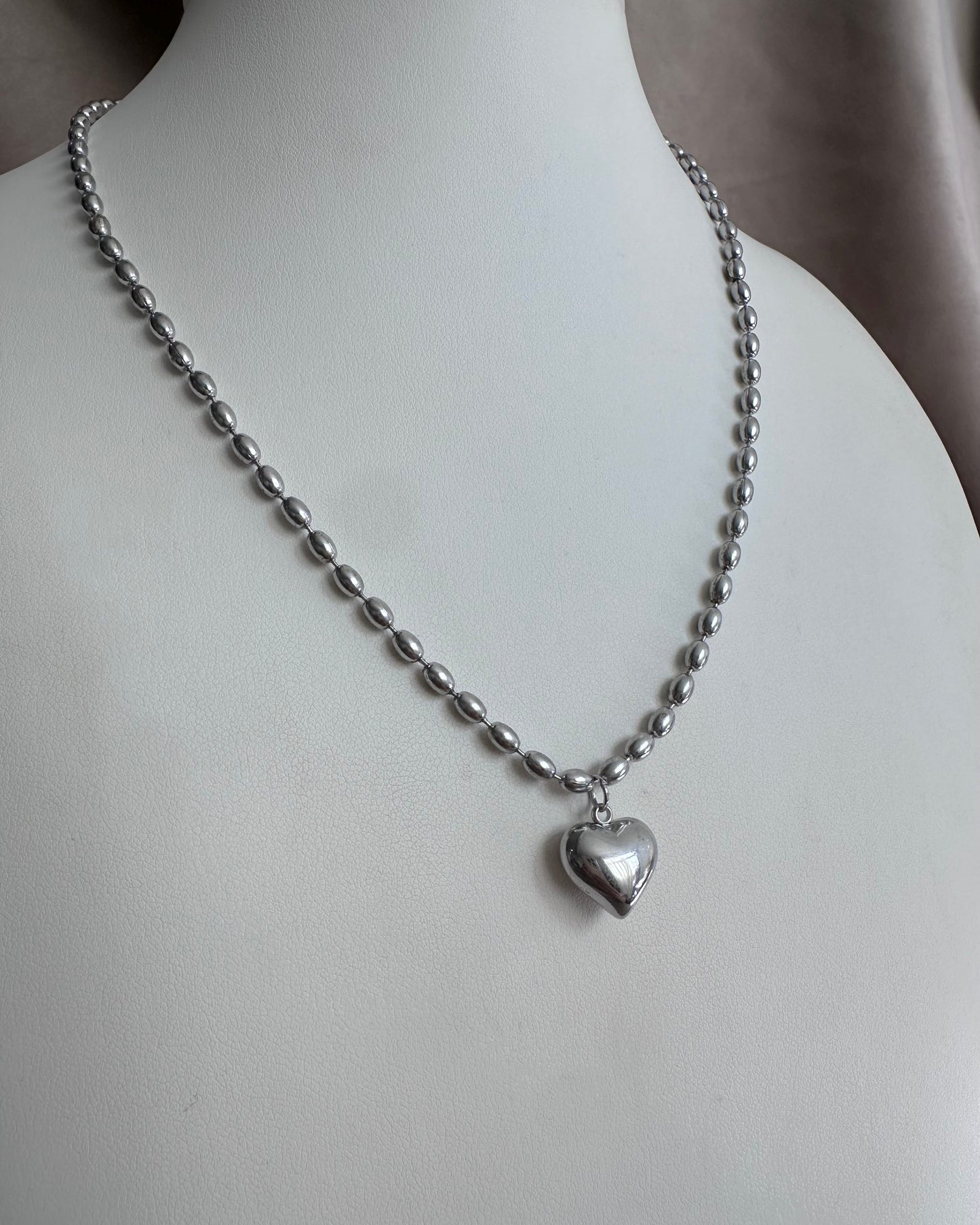 Collar Balín Corazón