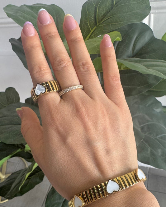 Anillo Chunky Brillo