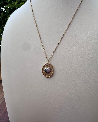 Collar Oval Corazón