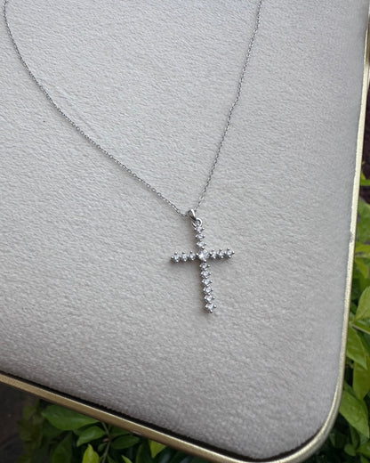 Collar Cruz Brillo