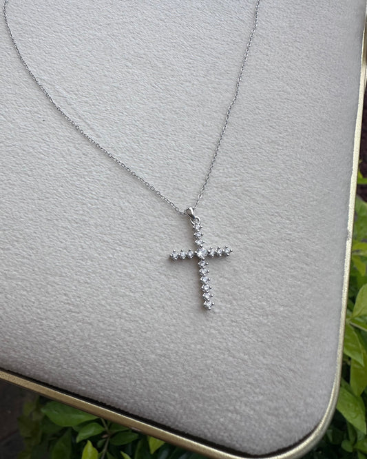Collar Cruz Brillo