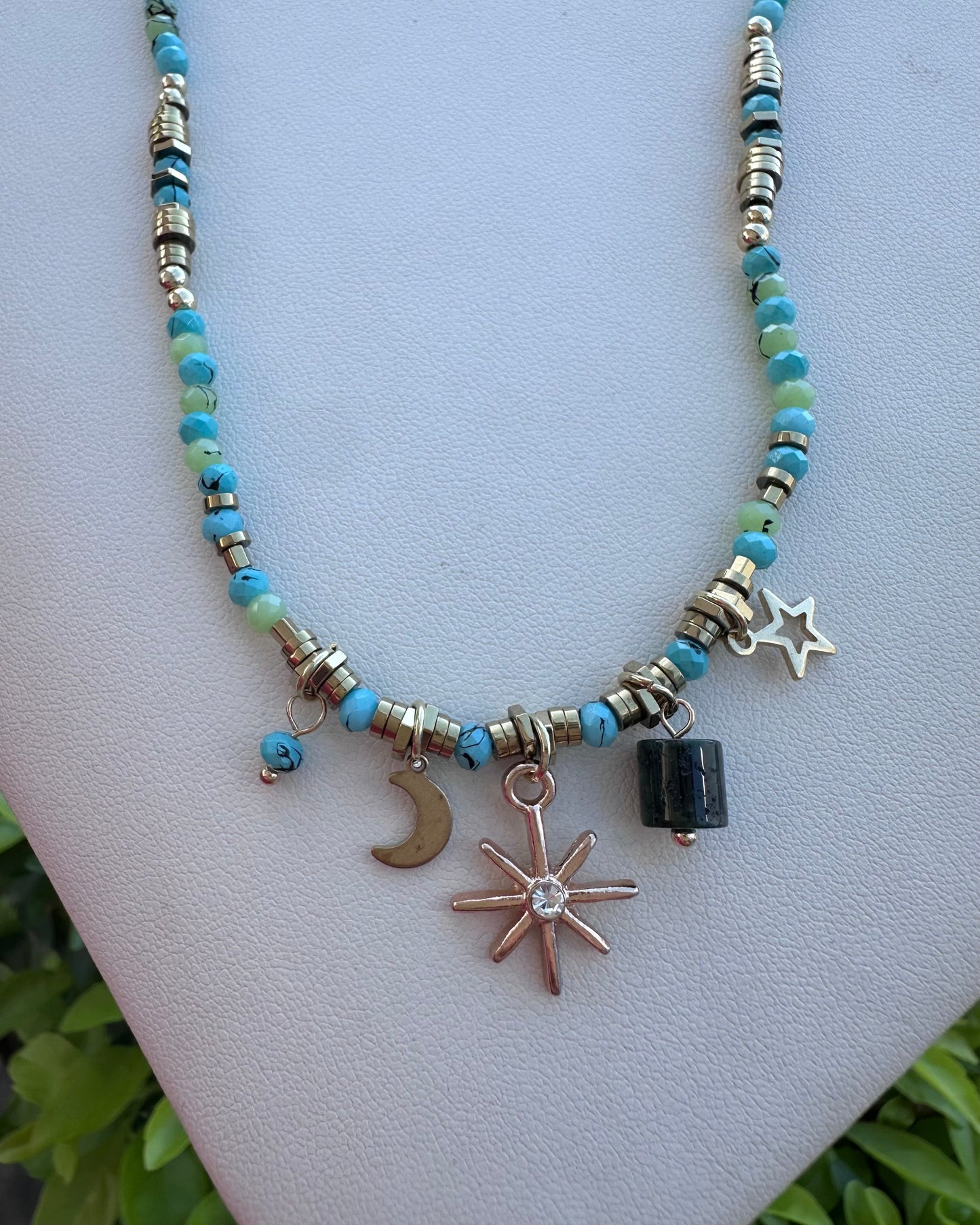 Collar Azul Estrella