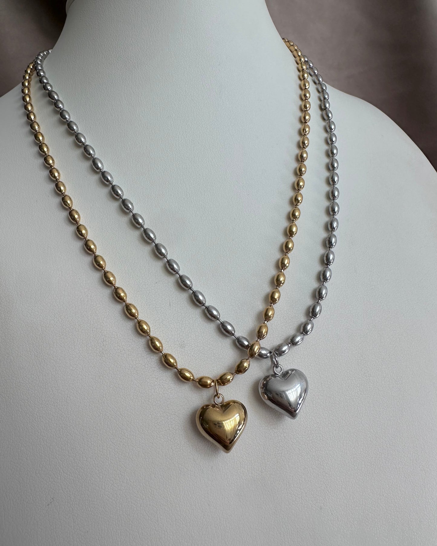 Collar Balín Corazón