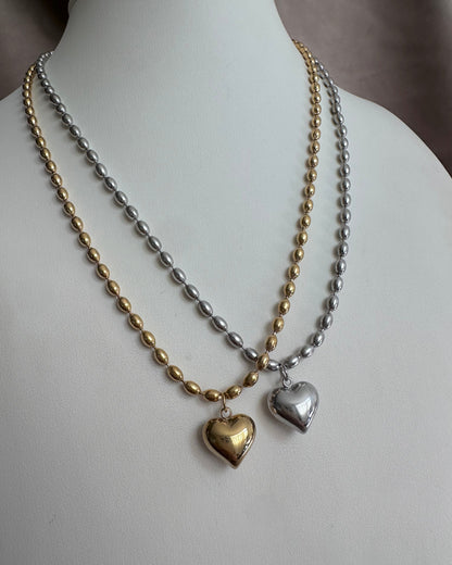 Collar Balín Corazón