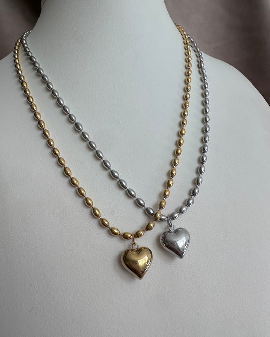 Collar Balín Corazón