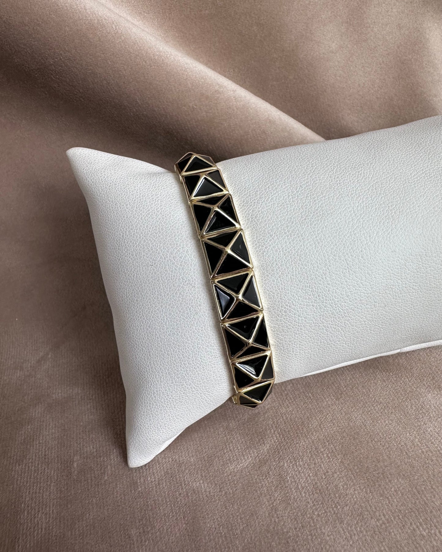 Pulsera Estoperoles Negra