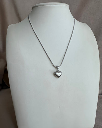 Collar Plata Corazón