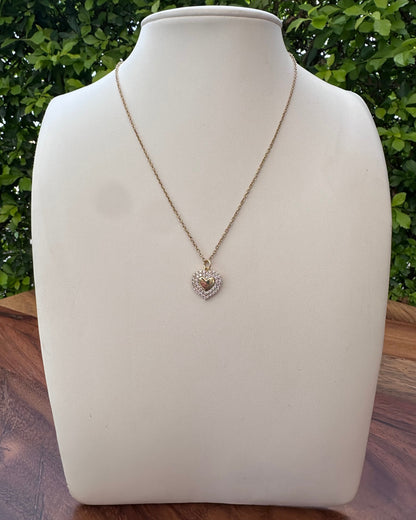 Collar Corazón Brillo SW