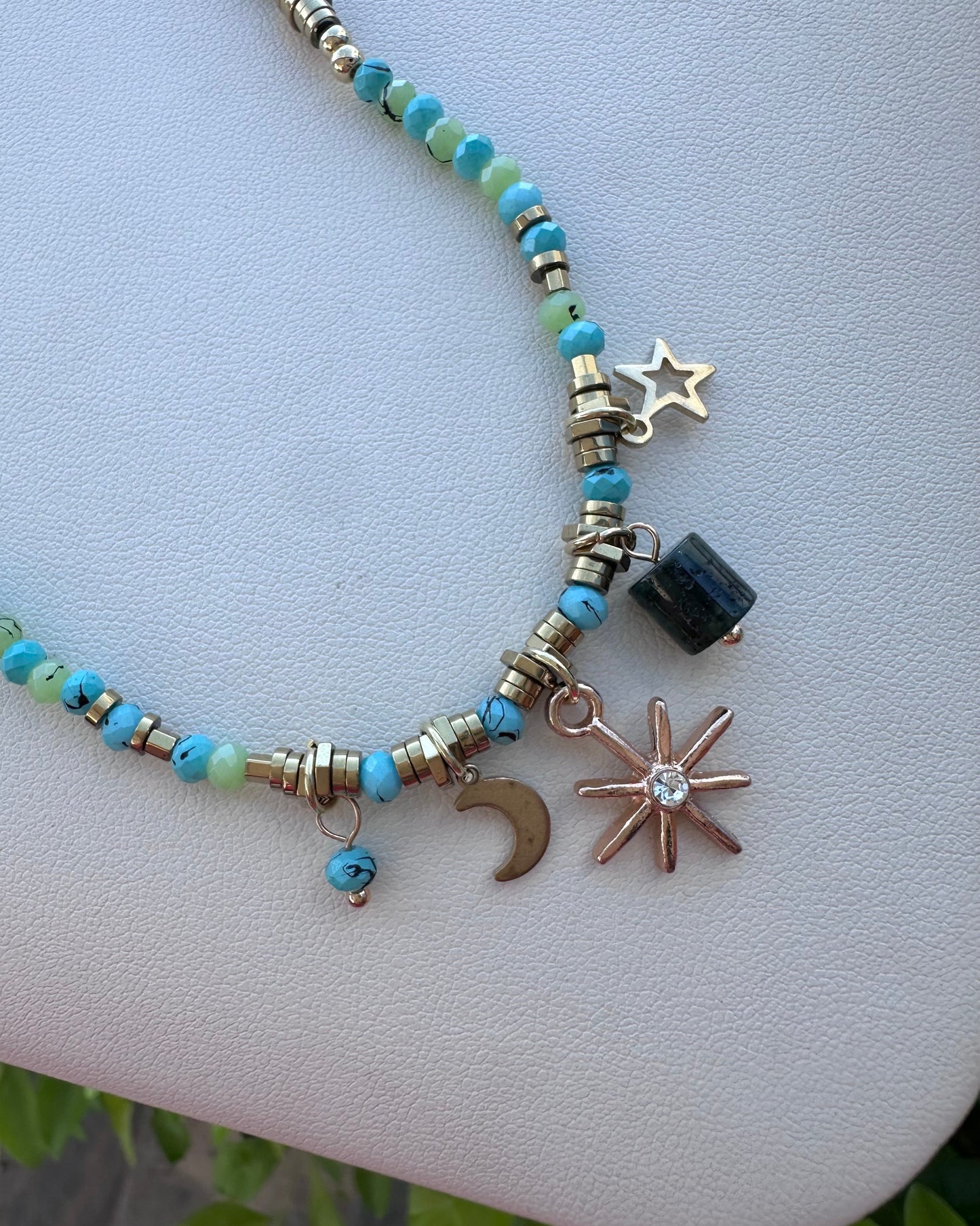 Collar Azul Estrella