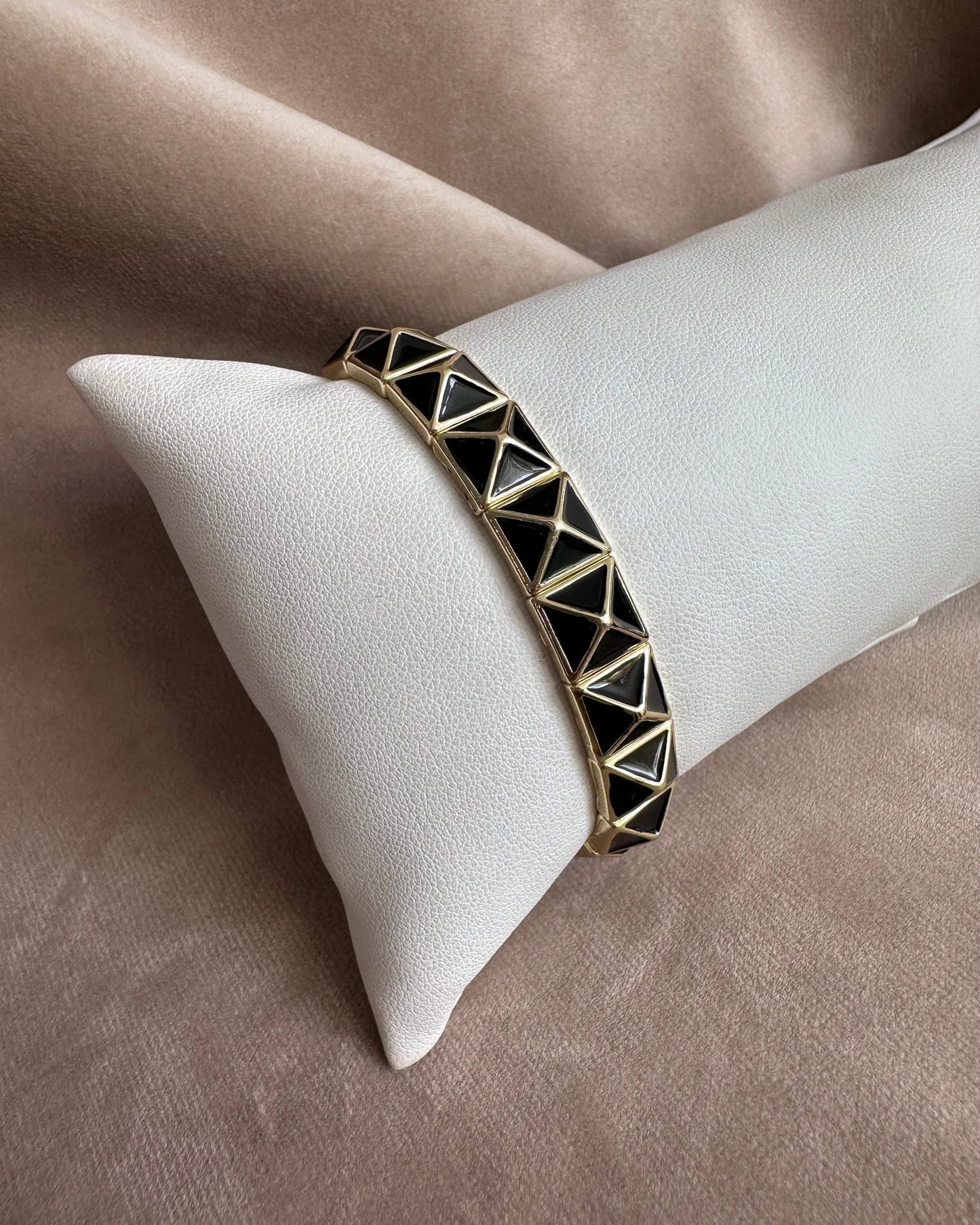 Pulsera Estoperoles Negra