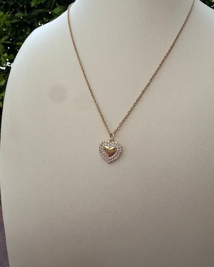 Collar Corazón Brillo SW