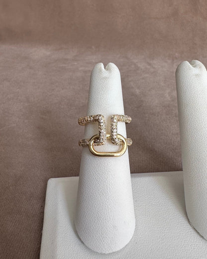 Anillo Eslabón Brillo