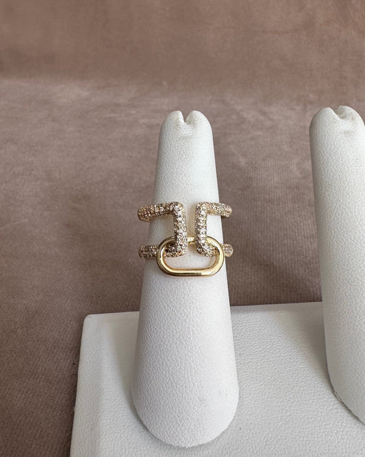 Anillo Eslabón Brillo