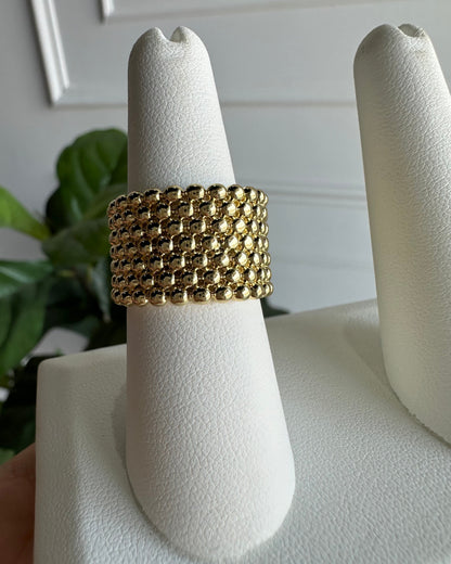 Anillo Grueso Grabado