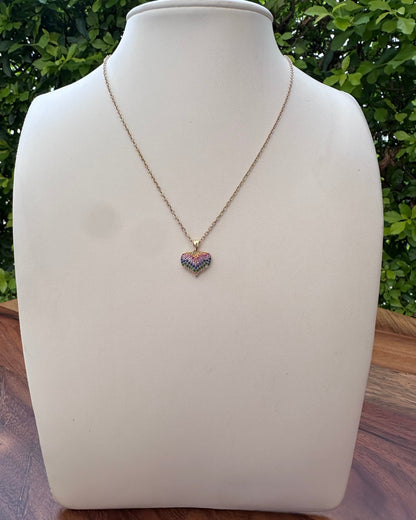 Collar Corazón Multi