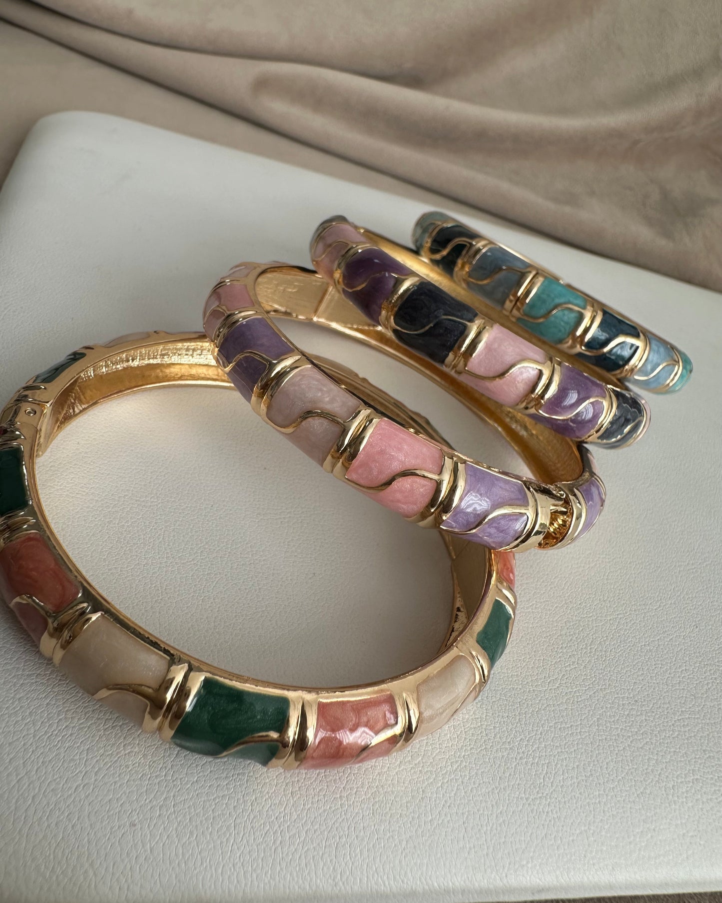 Pulsera Dura S Lila