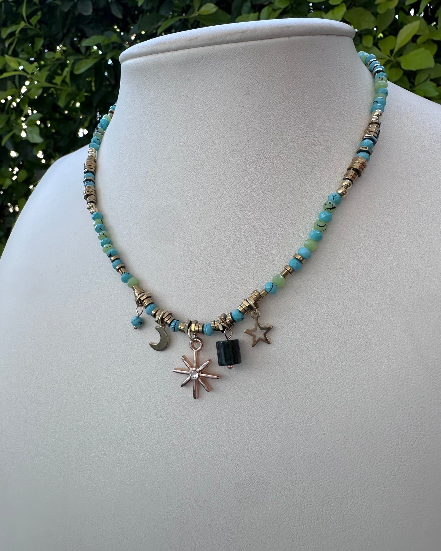 Collar Azul Estrella