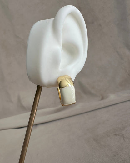 Arracada Chunky Beige