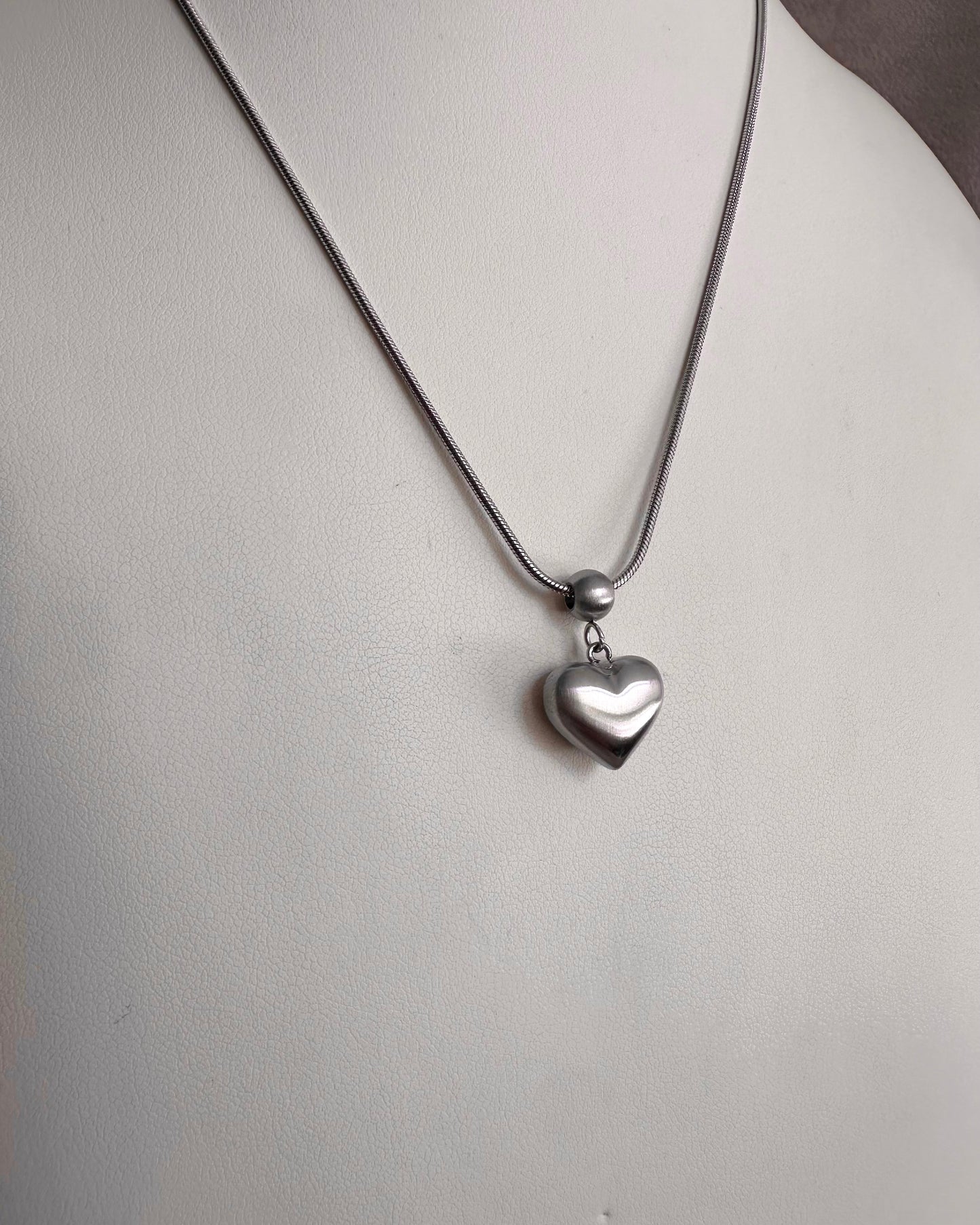 Collar Plata Corazón