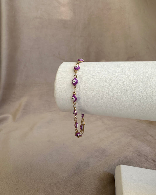 Pulsera Ojo Morado