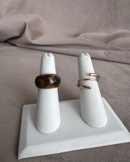 Set Anillo Café