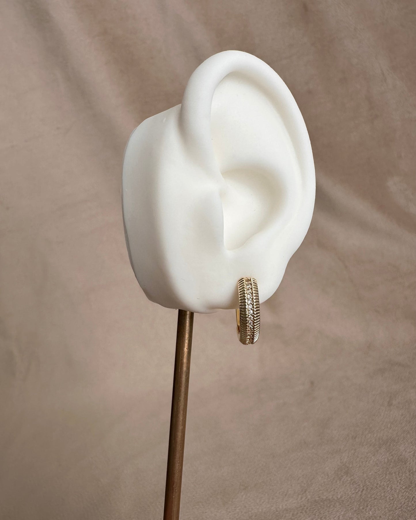 Arracada Linea de Brillo